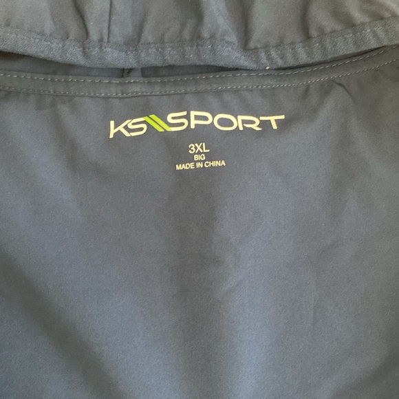 Men’s Navy Rain Jacket Windbreaker Sz 3XL - Picture 3 of 3